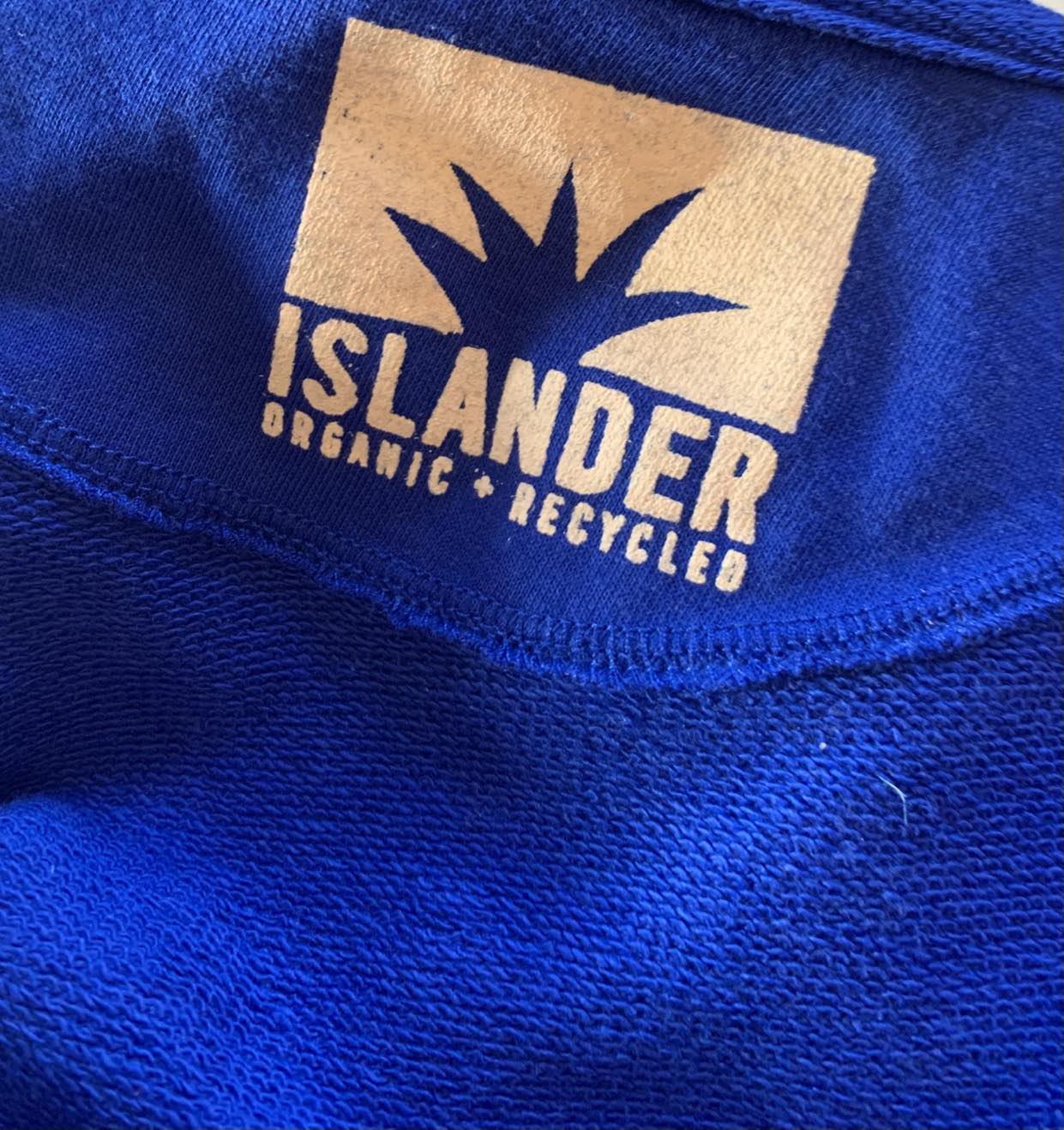 Sweatshirt Finca Blue with Sand Print