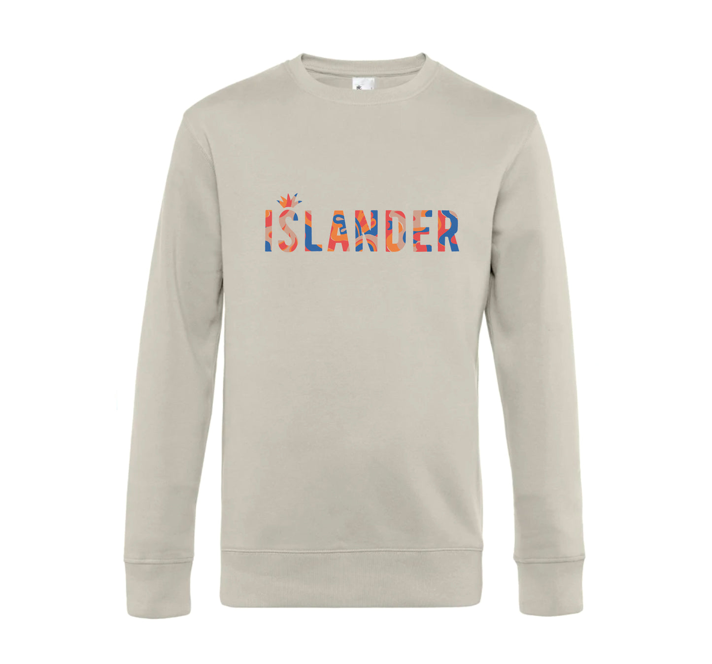 Sweatshirt Fog Grey with Nostalgia Print