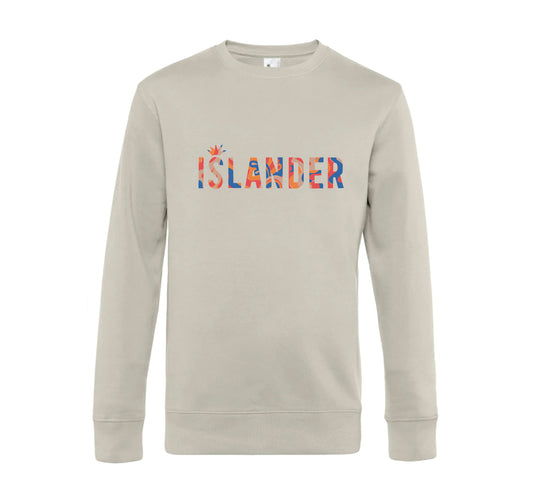 Sweatshirt Fog Grey with Nostalgia Print