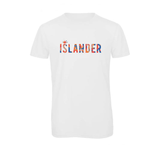 T-Shirt White with Nostalgia Ibiza ISLANDER