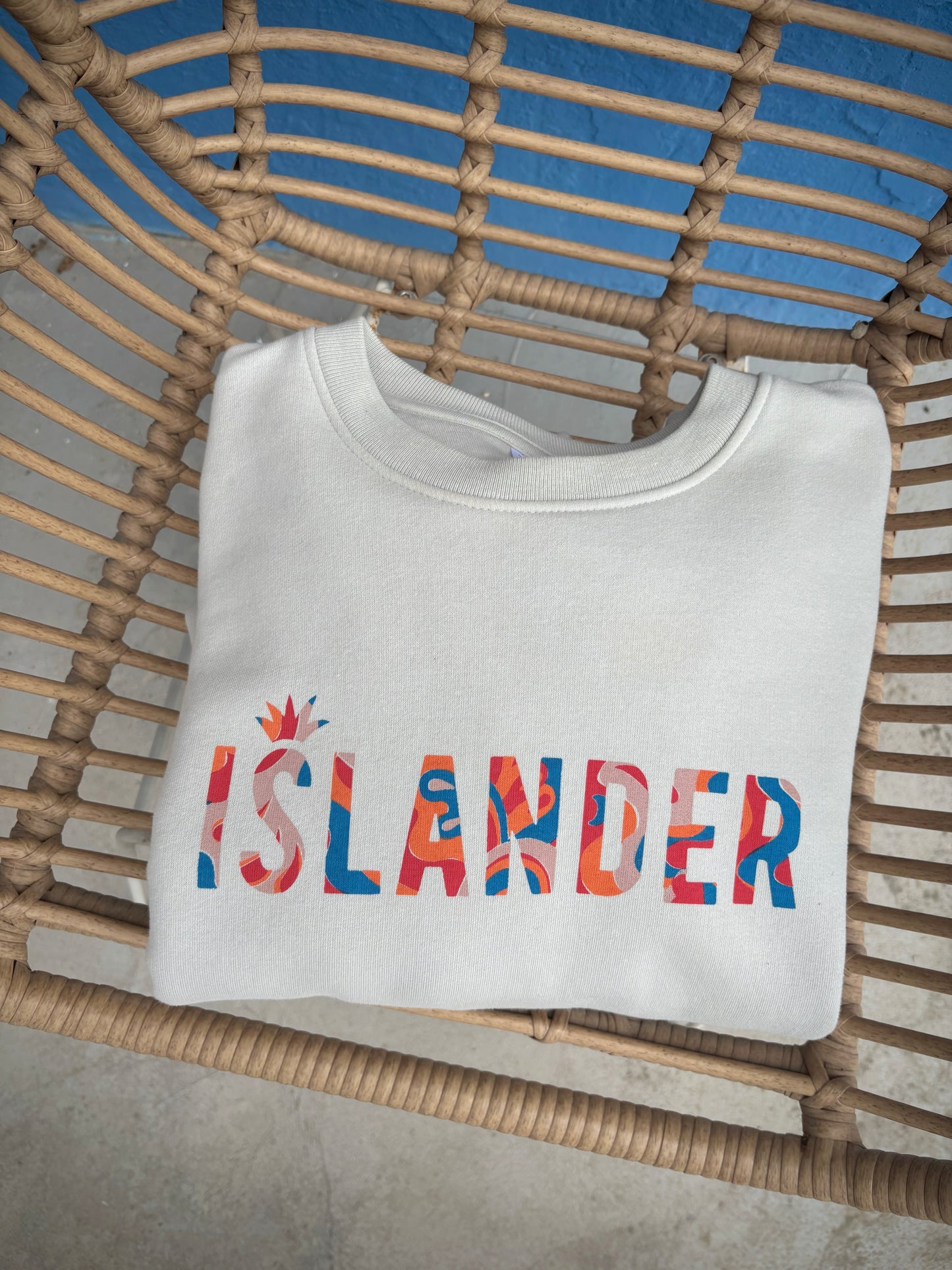 Sweatshirt Fog Grey with Nostalgia Print