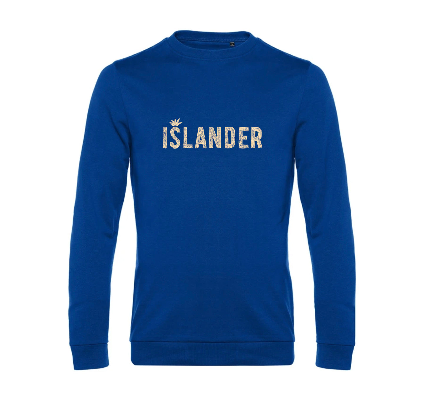 Sweatshirt Finca Blue with Sand Print